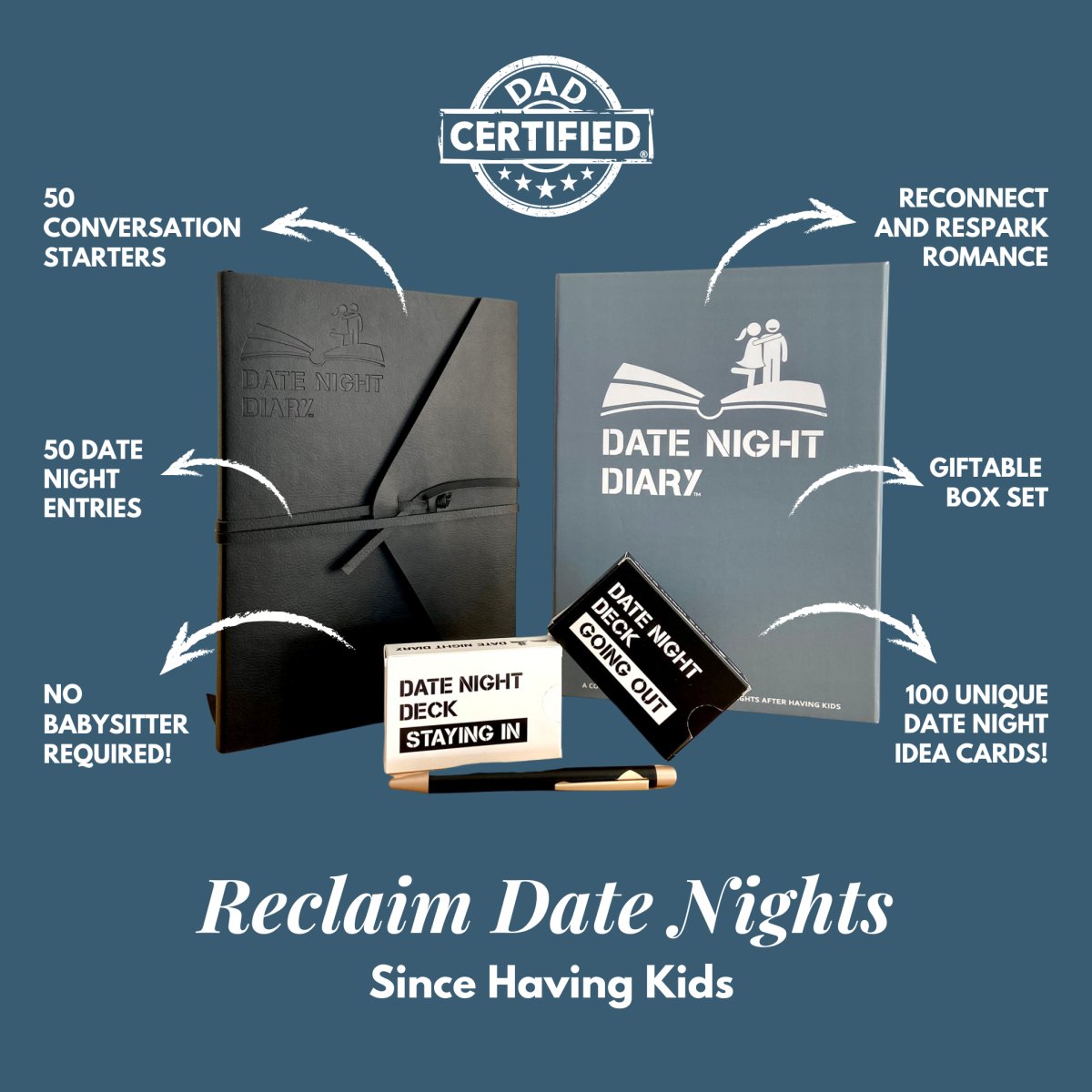 Date Night Diary - Box Set - Dad Certified®
