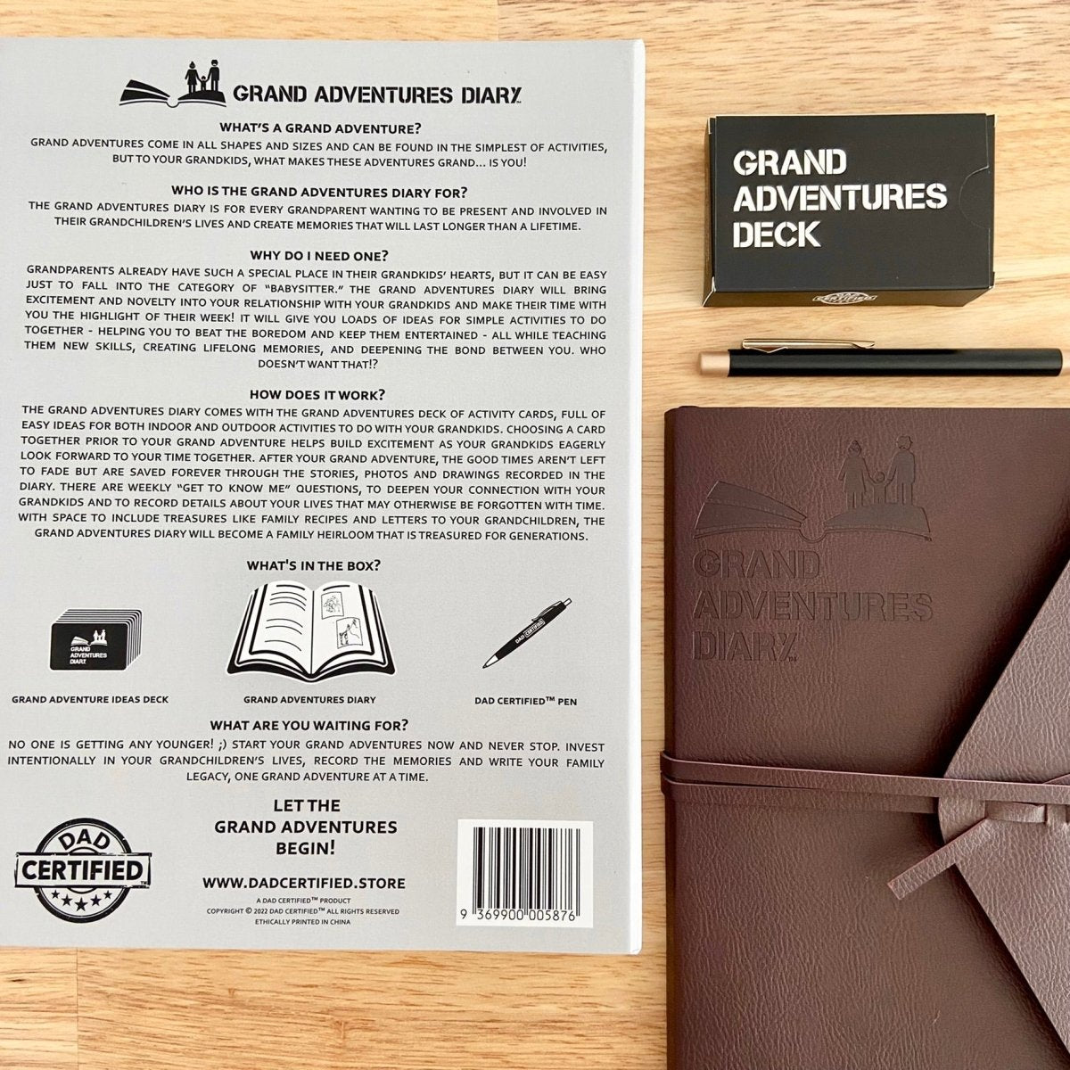 Grand Adventures Diary Bundle - Dad Certified®