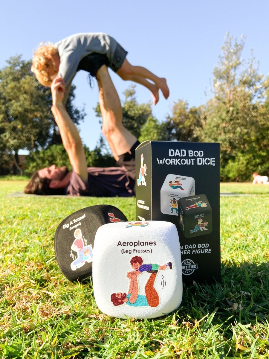 COMING SOON: Dad Bod Workout Dice - Dad Certified®