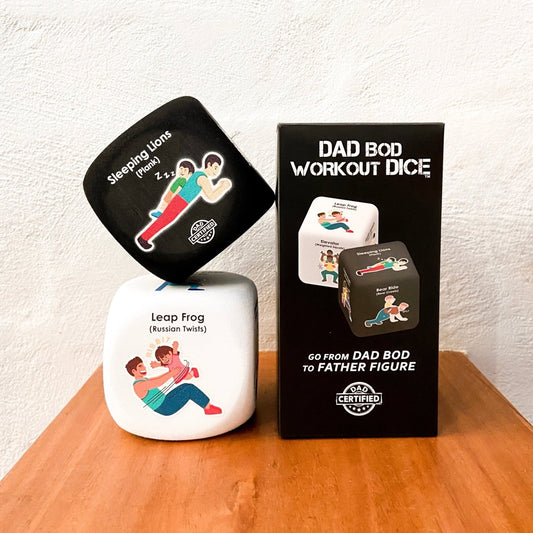 Dad Bod Workout Dice - Dad Certified®