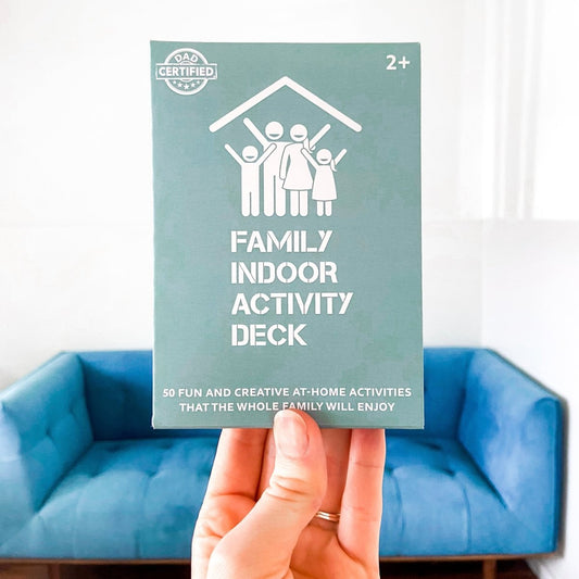 Family Indoor Activity Deck - Dad Certified®
