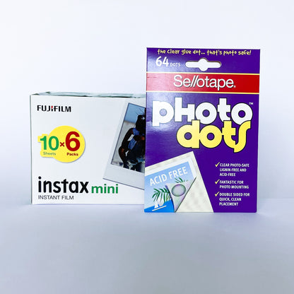 Instant Film - 60 Pack: Fujifilm Instax Mini Film